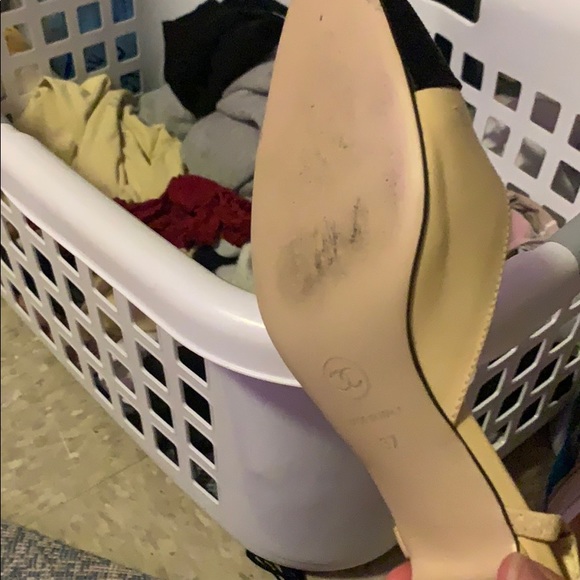 Chanel sling back kitten heels - Picture 7 of 8